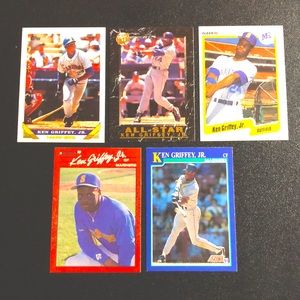 ⚾️ Ken Griffey Jr. & Ken Griffey Sr. Baseball Card Lot ⚾️